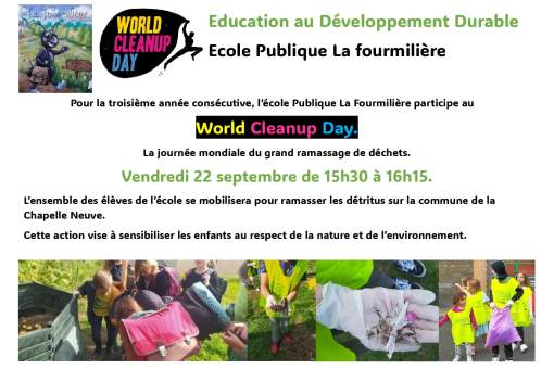World cleanup day informations page