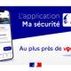 Lancement de application Ma Securite large