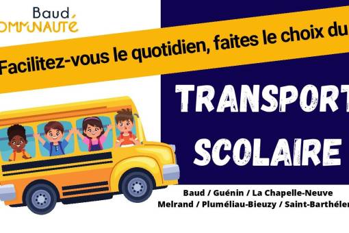 Affiche Transports Scolaires page