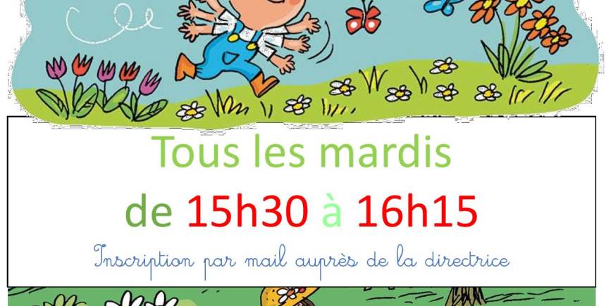 affiche invitation tous au jardin page