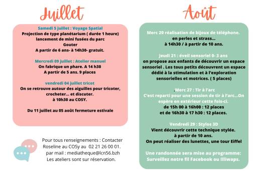 programme du cosy
